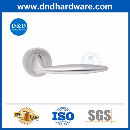 Stainless Steel Casting Door Handle Solid Flat Lever Sf120
