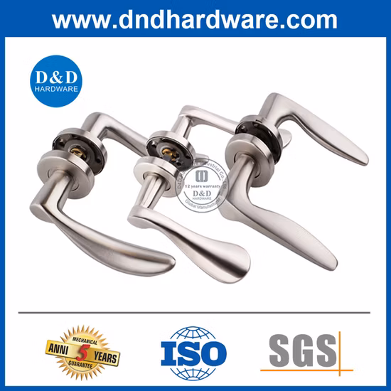 Stainless Steel Casting Door Handle Solid Flat Lever Sf120