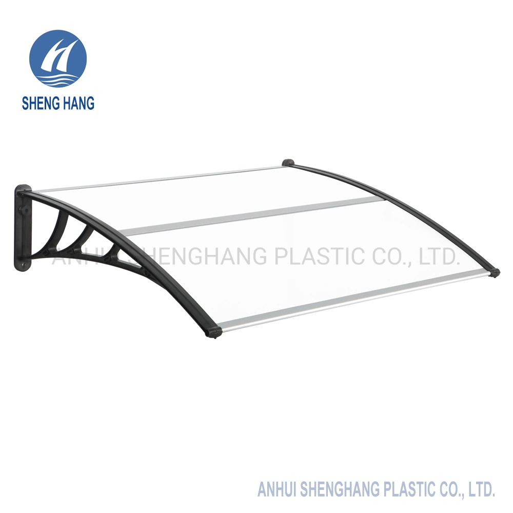 100 X 120cm Home Garden Plastic Awning Wholesale Polycarbonate Window Door Canopy