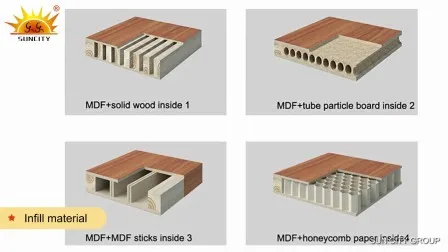 High Quality PVC Barn Interior Solid Wood Pretty Room Door