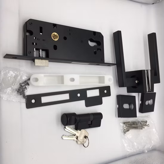 스테인레스 스틸 도어 핸들 중공 레버 SD142